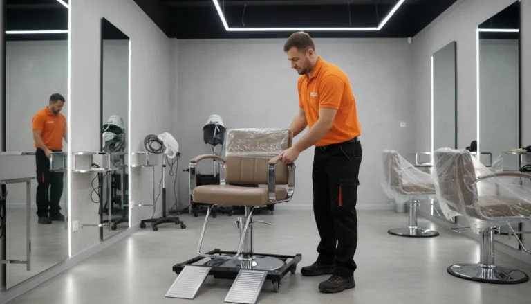 Salon Equipment Moving Service