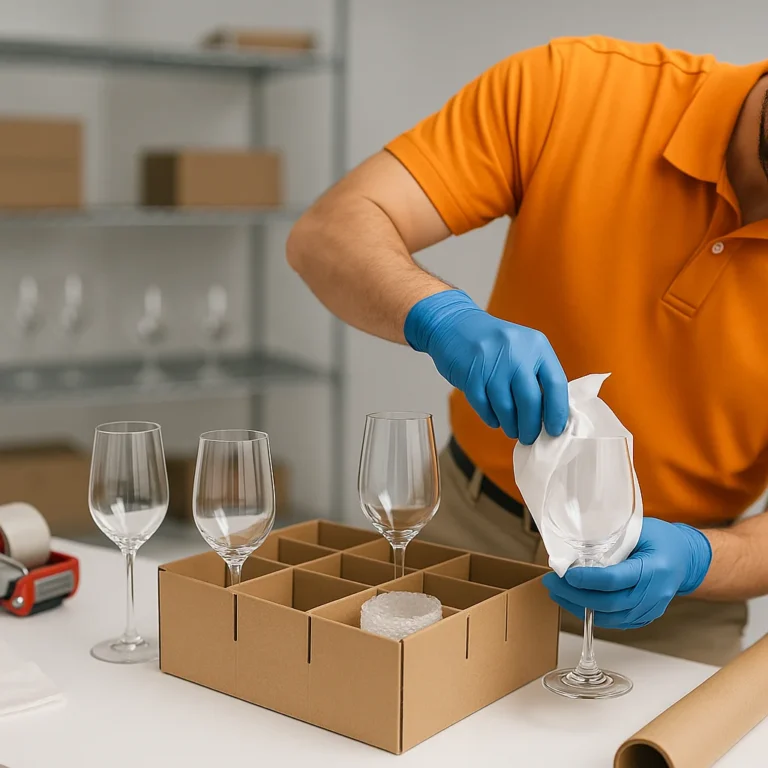 Glassware Packing Service