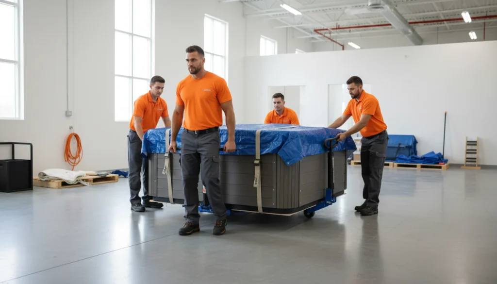 South Carolina Movers hot tub moving service services - Duncan