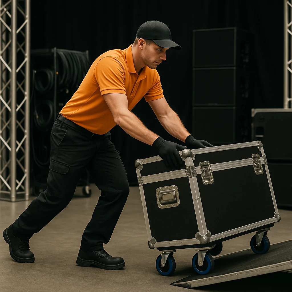 South Carolina Movers stage equipment moving service services - Duncan